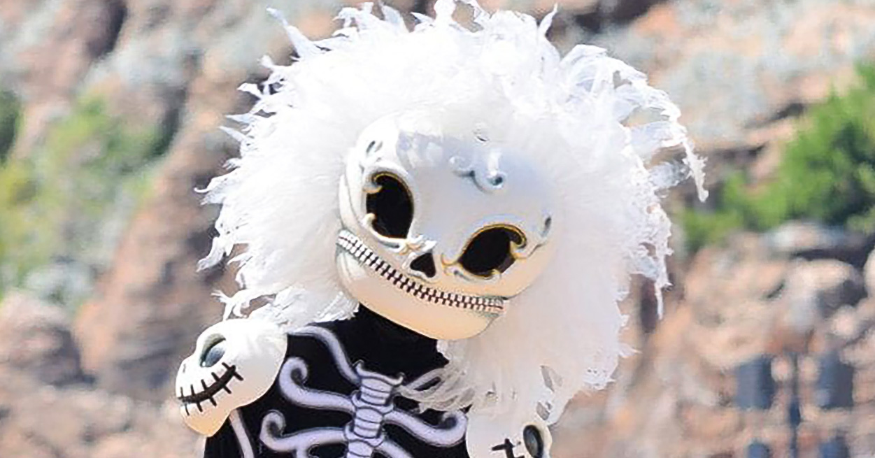 スケルトンのカード