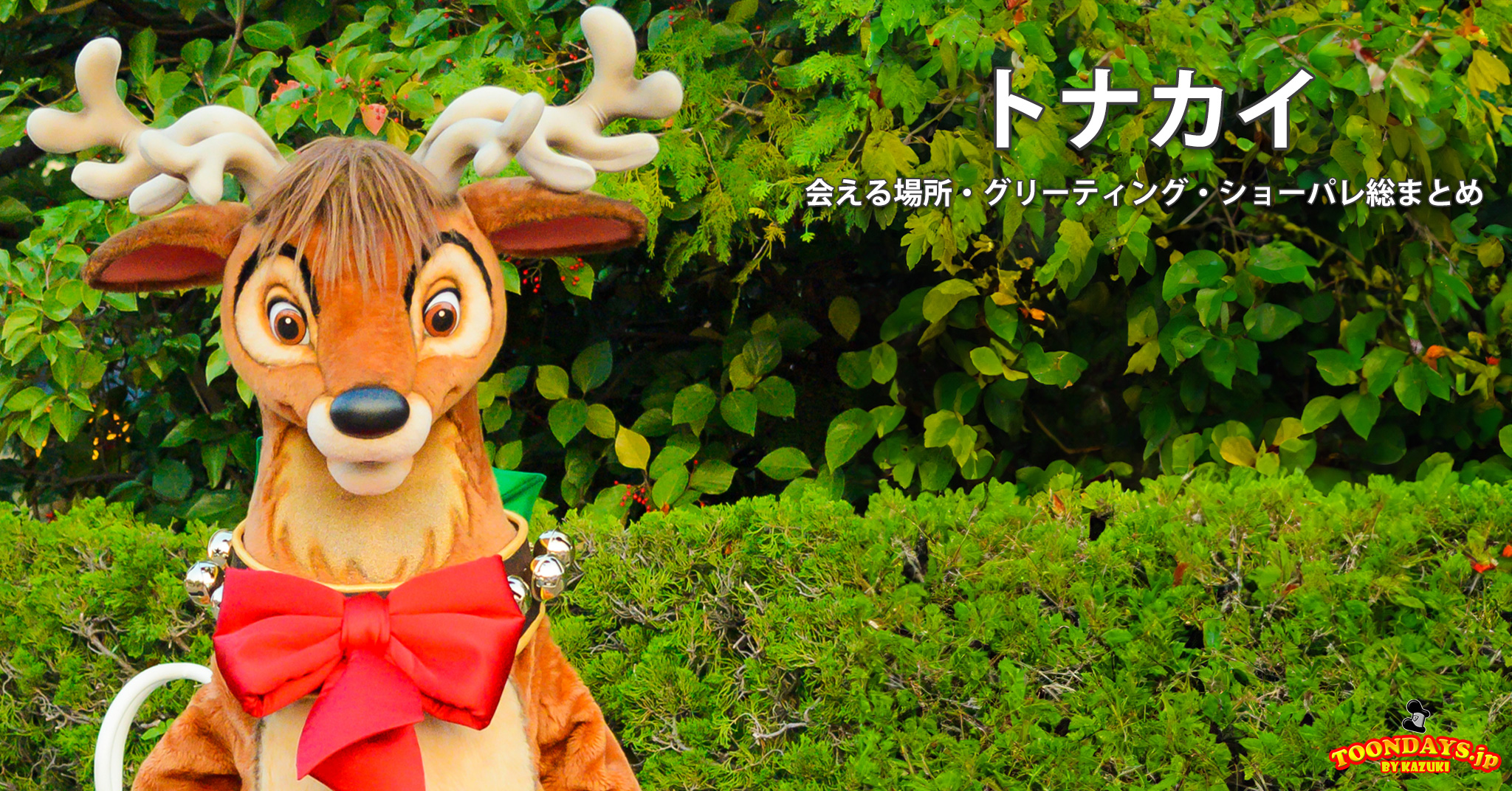 トナカイのカード