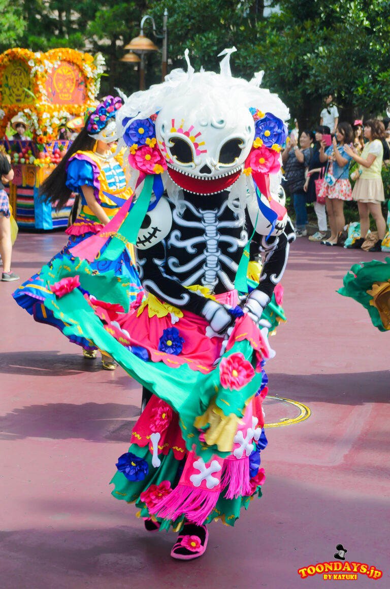 TDS ディズニー・ハロウィーン 2014 チップとデールのスケルトン・フィエスタ スケルトン