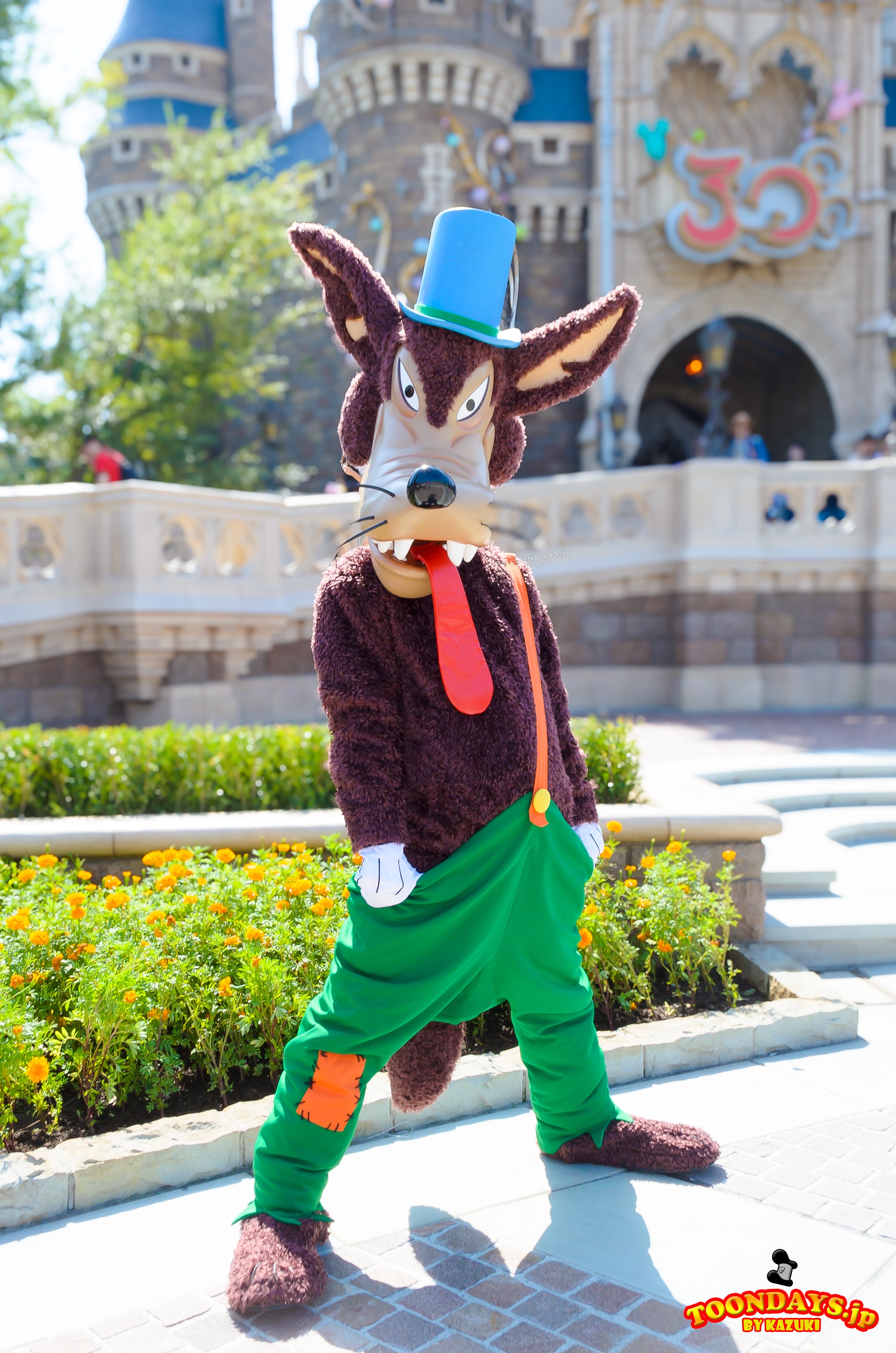 TDL ディズニー・ハロウィーン 2013 ファンタジーランド 整列グリーティング ビッグバッドウルフ