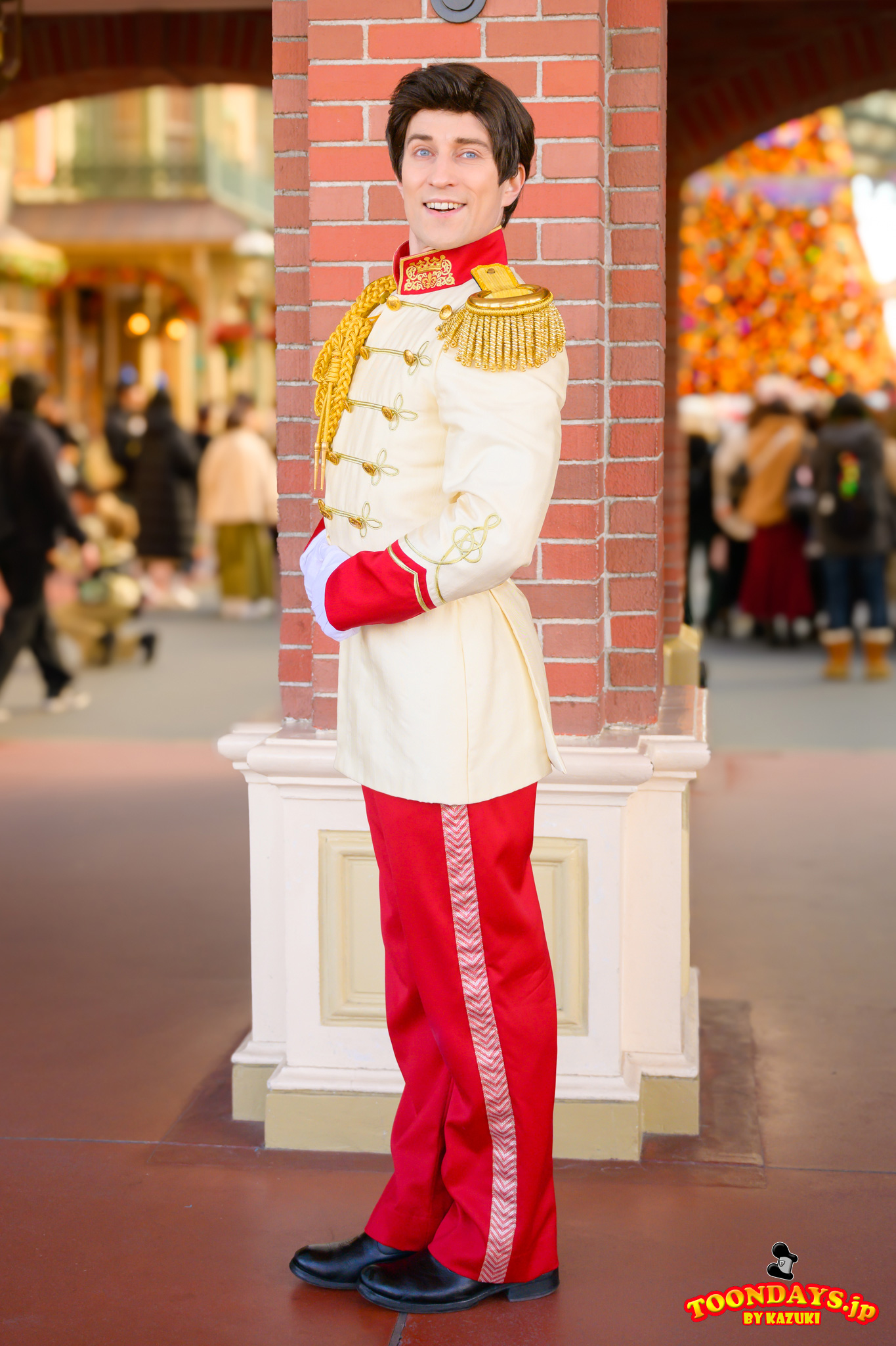 TDL ワールドバザール（エントランス） フリーグリーティング プリンス・チャーミング