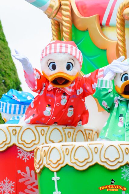 TDL クリスマス・ファンタジー 2015 ディズニー・サンタヴィレッジ・パレード ヒューイ