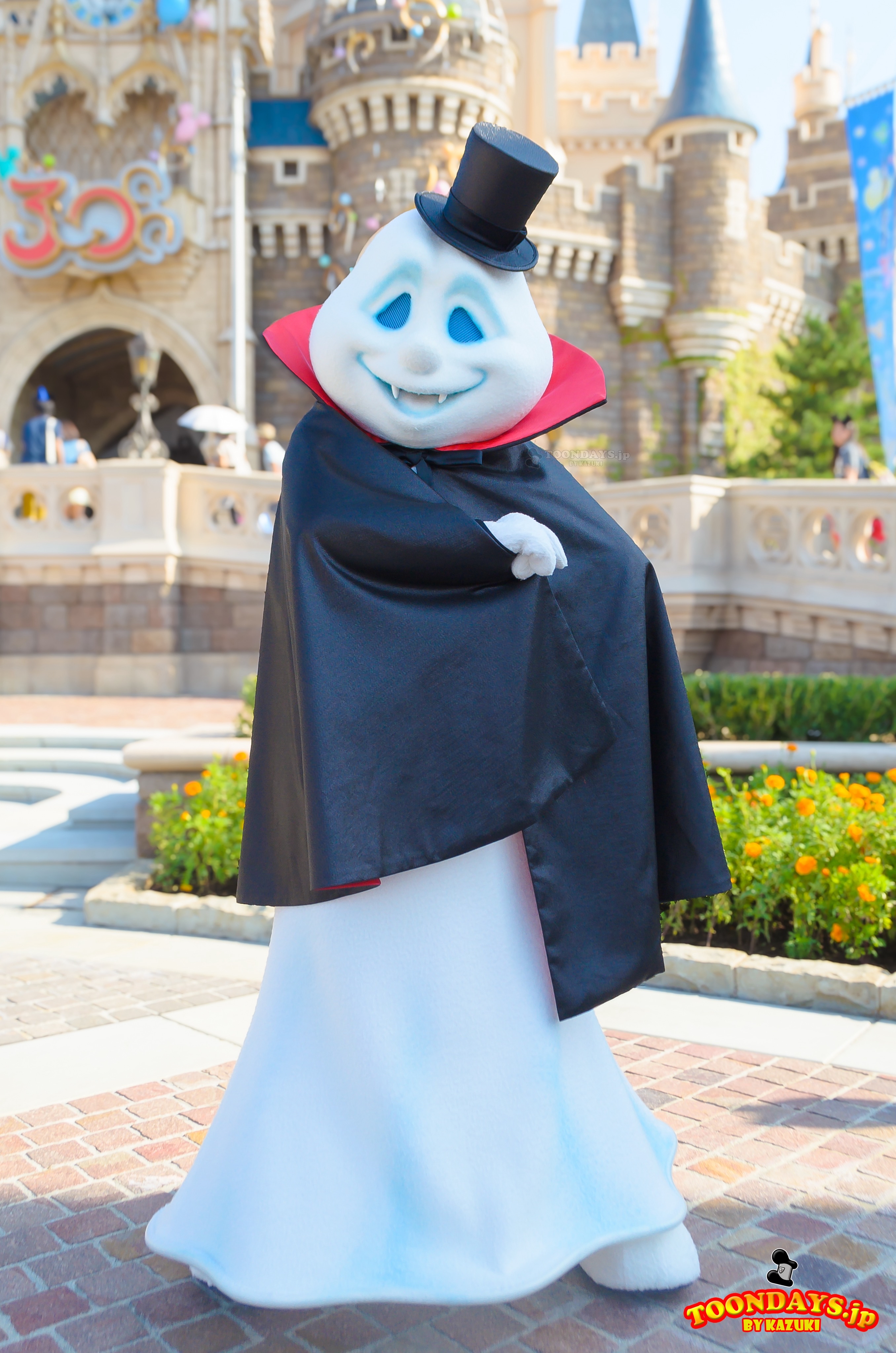 TDL ディズニー・ハロウィーン 2013 ファンタジーランド 整列グリーティング おばけちゃん2