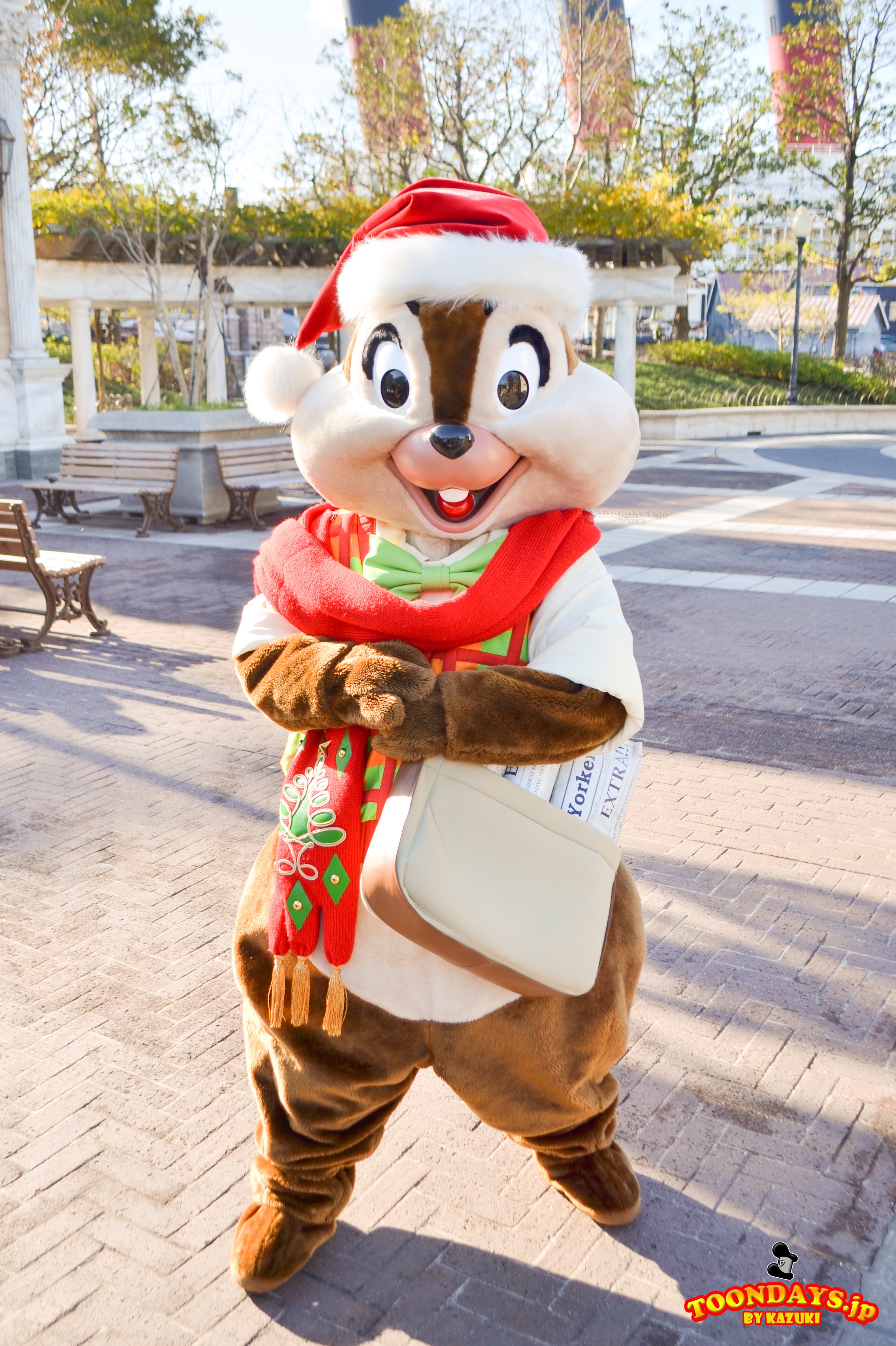 TDS クリスマス アメリカンウォーターフロント フリーグリーティング チップ