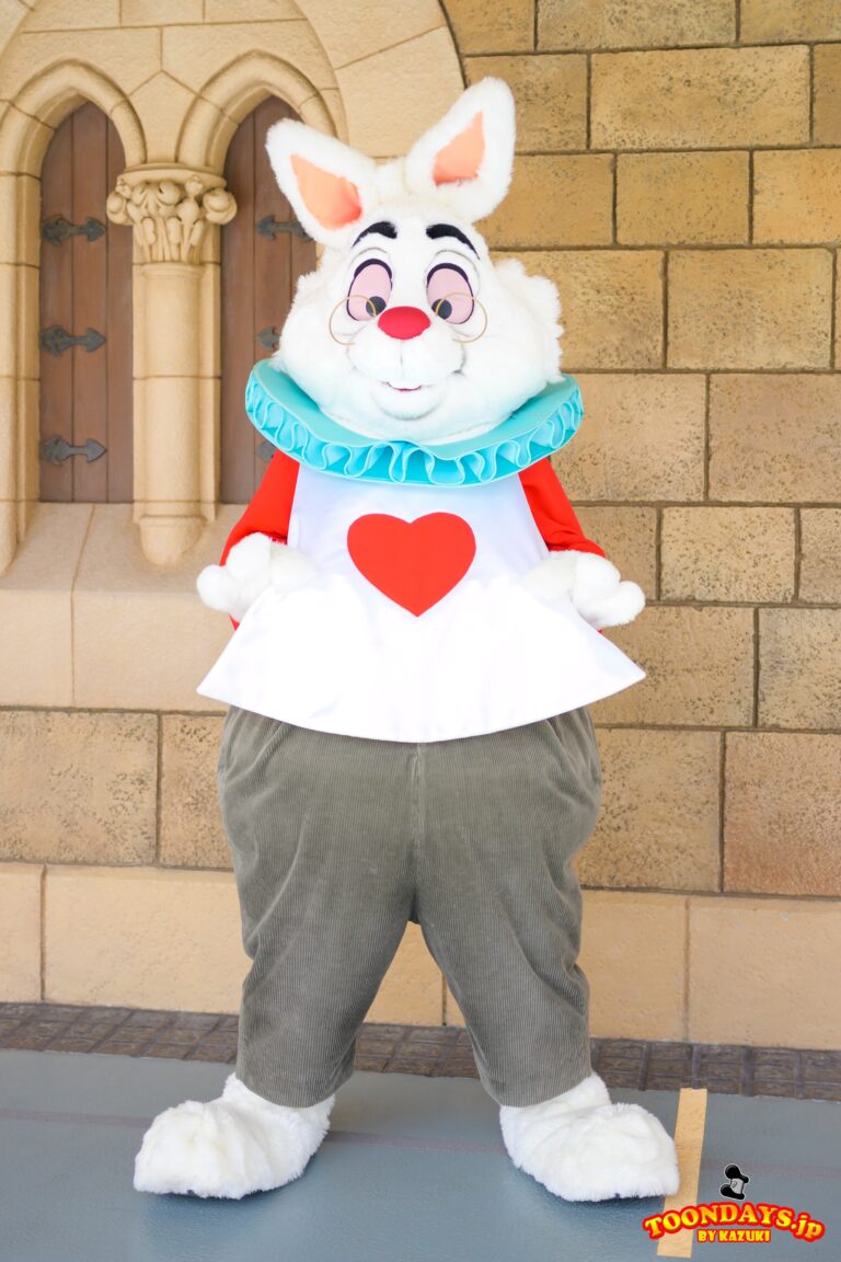 TDL ファンタジーランド フリーグリーティング ホワイトラビット 1