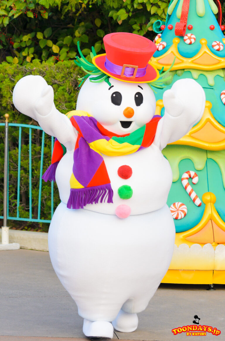 TDL クリスマス・ファンタジー 2013 ディズニー・サンタヴィレッジ・パレード スノーマン 