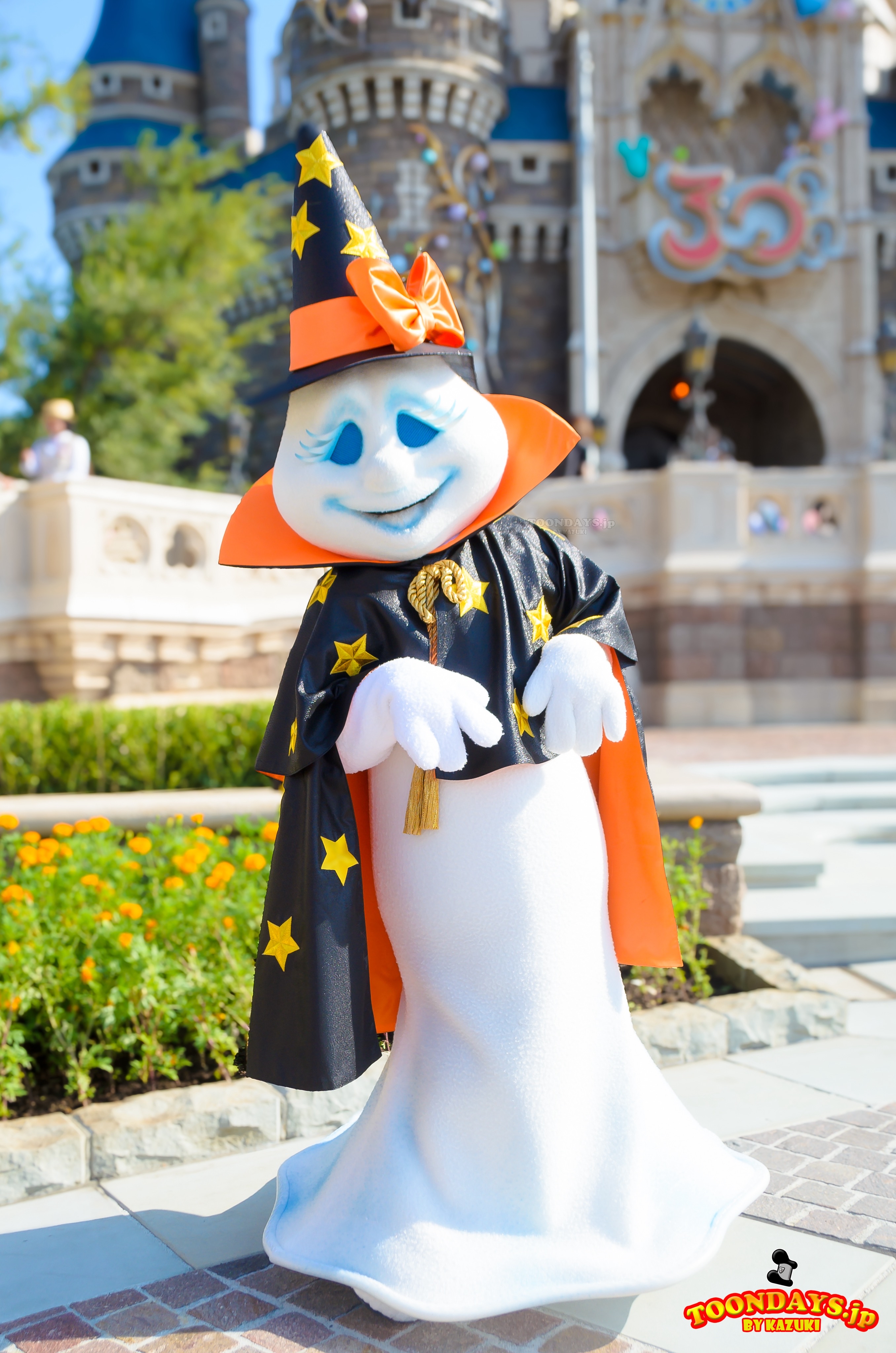 TDL ディズニー・ハロウィーン 2013 ファンタジーランド 整列グリーティング おばけちゃん1
