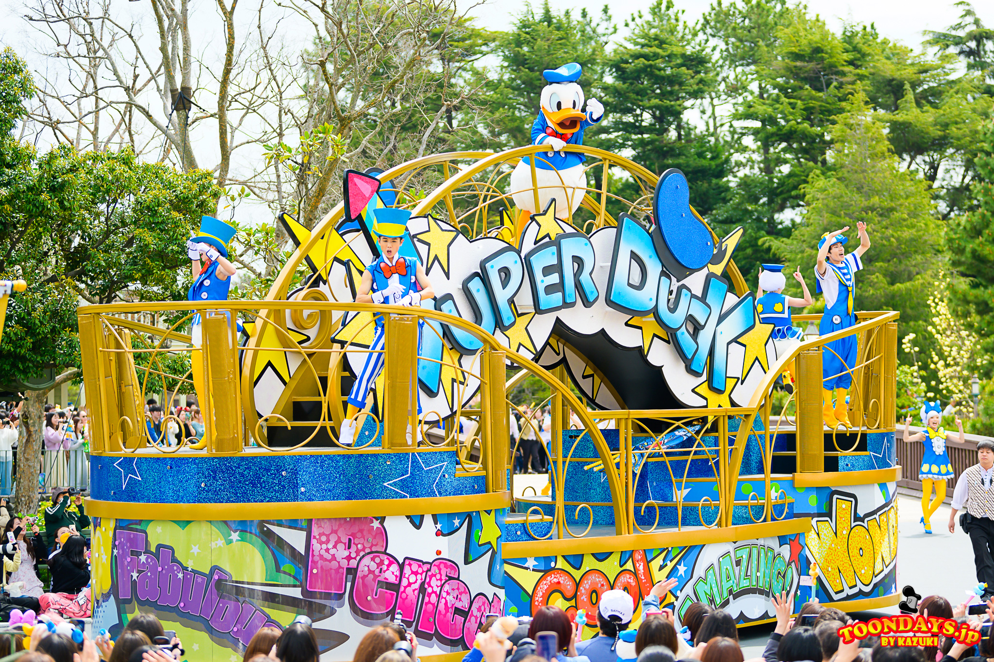 TDL ディズニー・パルパルーザドナルドのクワッキー・ダックシティ 2024 クワッキーセレブレーション★ドナルド・ザ・レジェンド！