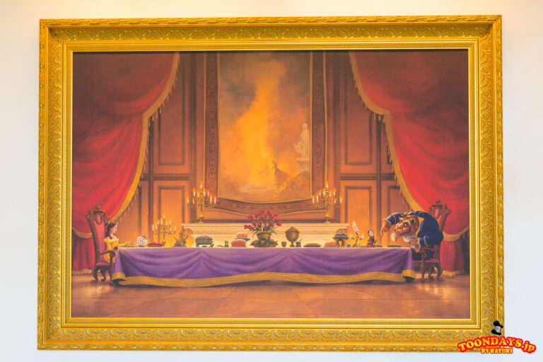 ラ・リベリュールの美女と野獣の絵