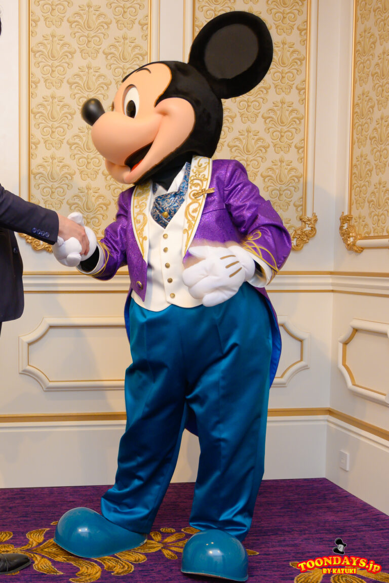 14TDR-ファンタジースプリングスホテル-グランドシャトー-ラ・リベリュール-ディナー-グリーティング-ミッキーマウス