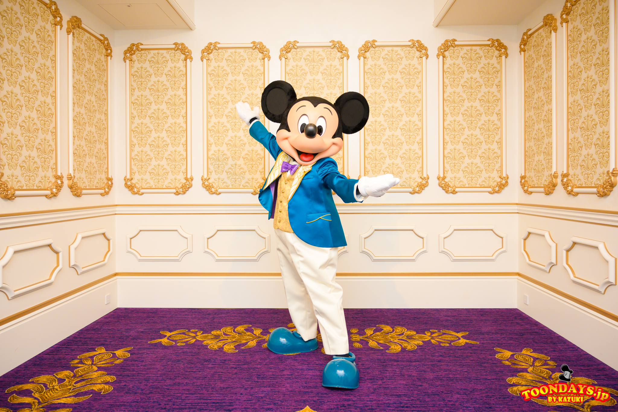 TDR ファンタジースプリングスホテル グランドシャトー ラ・リベリュール ブレックファストグリーティング ミッキーマウス