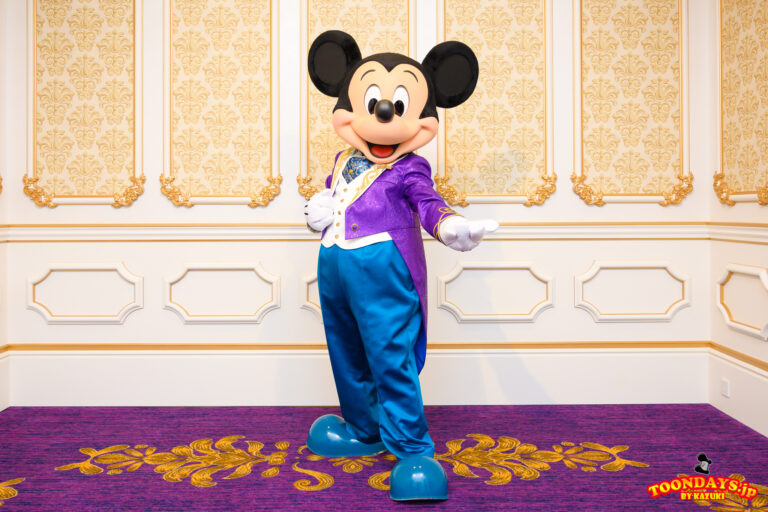 TDR ファンタジースプリングスホテル グランドシャトー ラ・リベリュール ディナー グリーティング ミッキーマウス