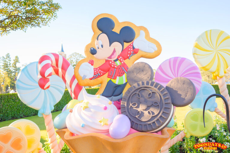 ディズニー・パルパルーザ"ヴァネロペのスウィーツ・ポップ・ワールド"デコレーション