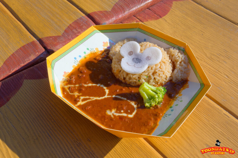 ビーフキーマシチューライス・シーフードトマトクリームライス<ダッフィーのスペシャルセット(ビーフ/シーフード)>