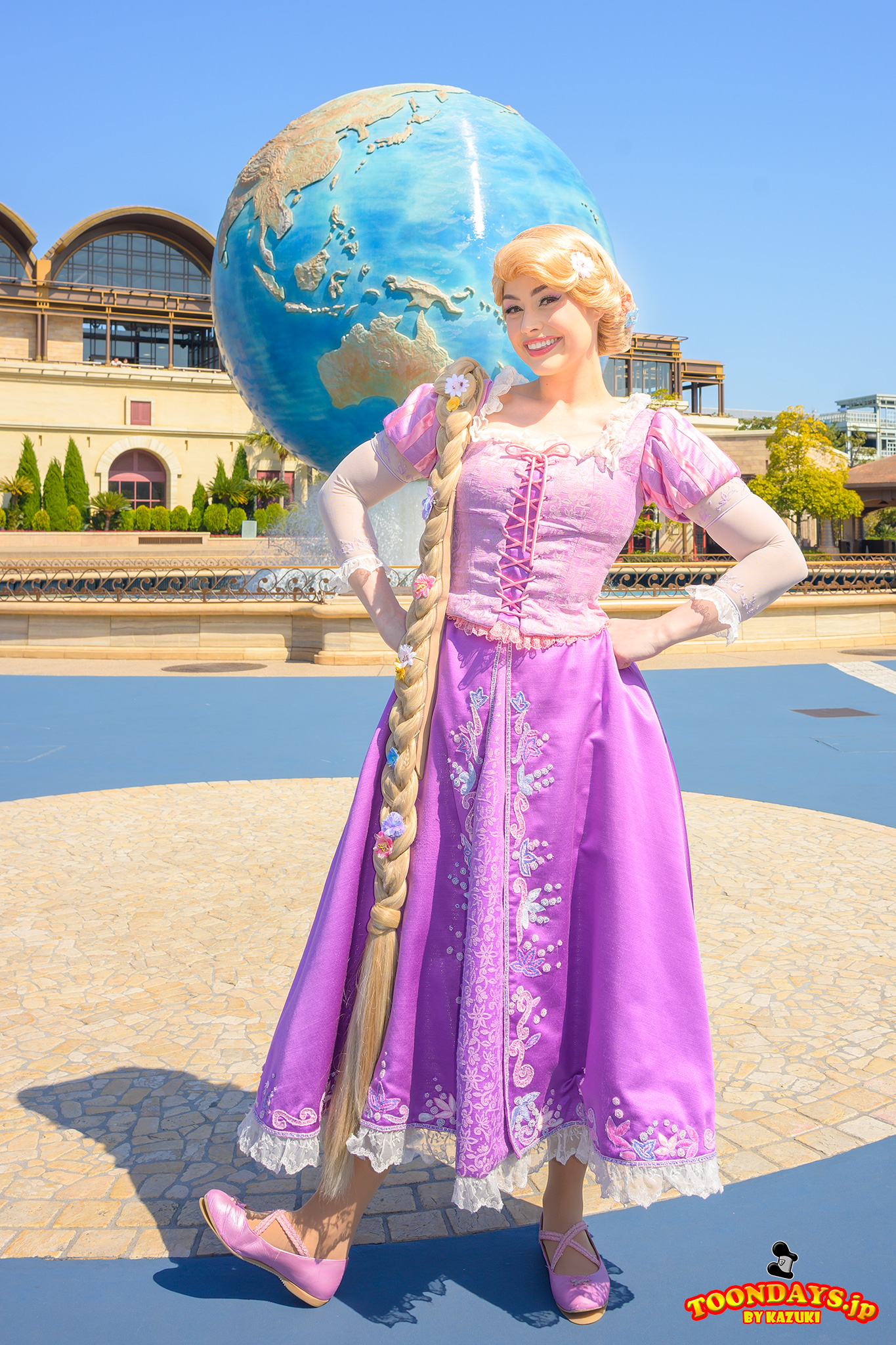 TDS ディズニーシープラザ フリーグリーティング ラプンツェル