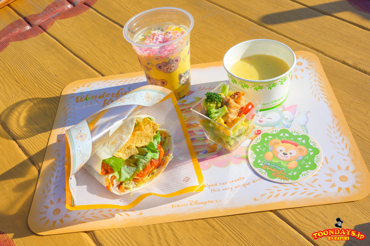 【食レポ】うますぎる野菜トルティーヤサンド！ミゲルズ・エルドラド・キャンティーナ「スペシャルサンドセット」<TDS「ダッフィー＆フレンズ・ワンダフルキッチン2025」>