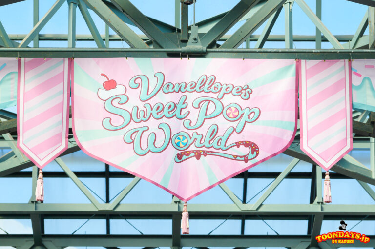 ディズニー・パルパルーザ"ヴァネロペのスウィーツ・ポップ・ワールド"デコレーション