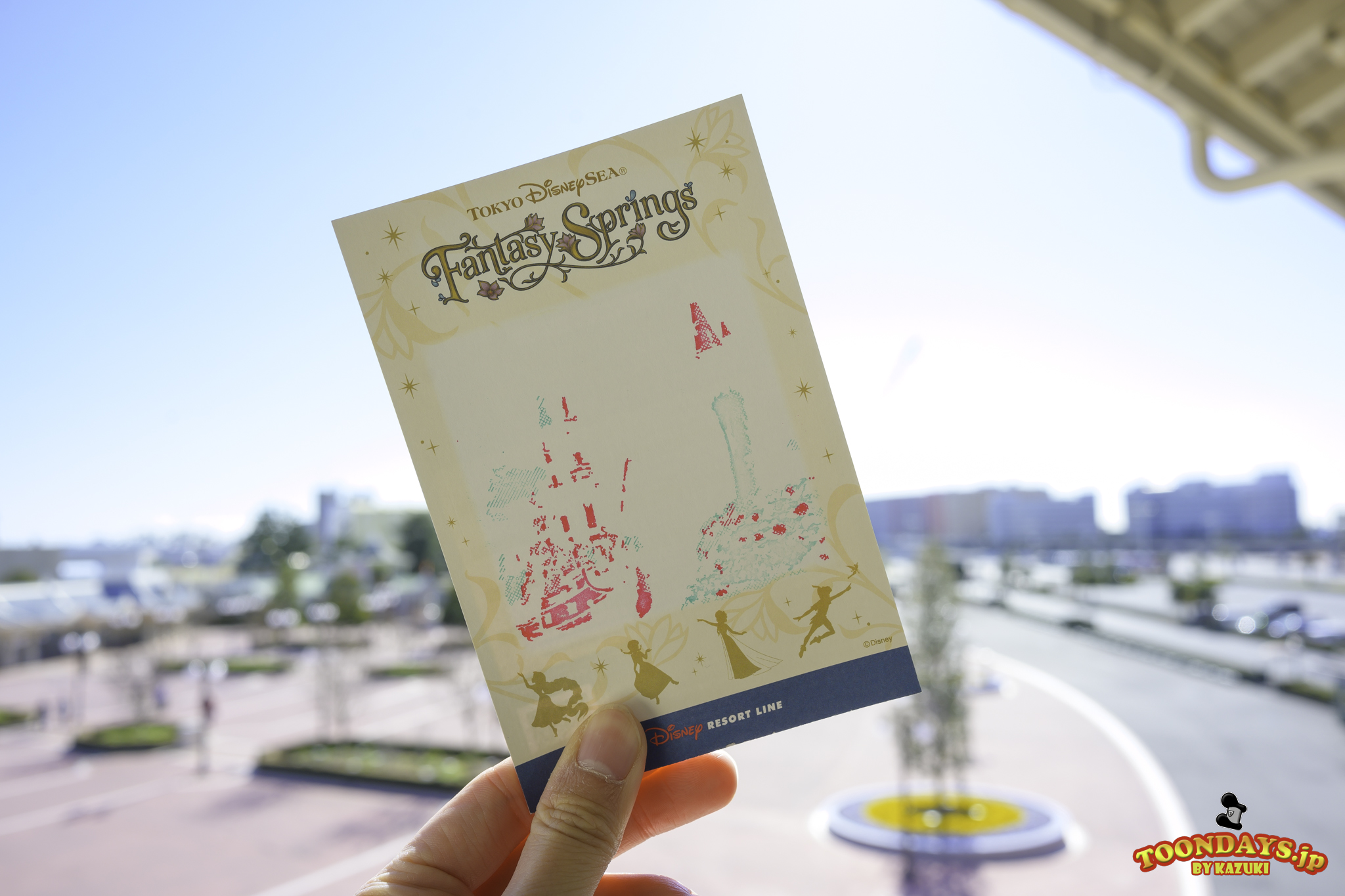 TDR ディズニーリゾートライン 2025 ファンタジースプリングス・スタンプラリー第2弾6