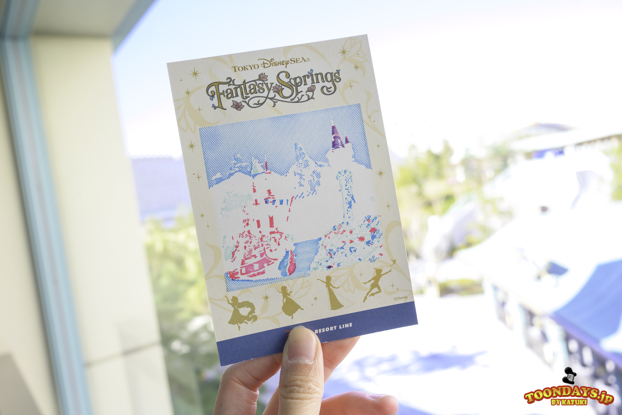 TDR ディズニーリゾートライン 2025 ファンタジースプリングス・スタンプラリー第2弾7