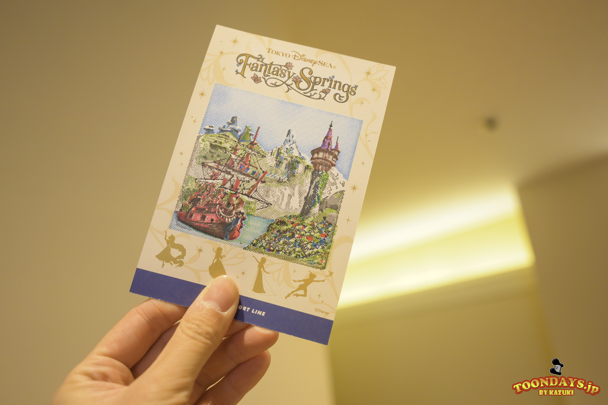 TDR ディズニーリゾートライン 2025 ファンタジースプリングス・スタンプラリー第2弾13