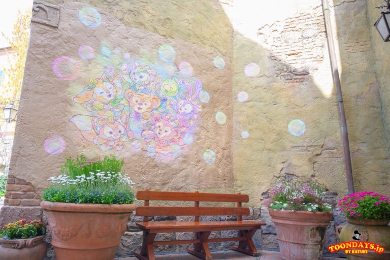 TDS ダッフィー&フレンズ20周年:カラフルハピネス デコレーション メディテレーニアンハーバー