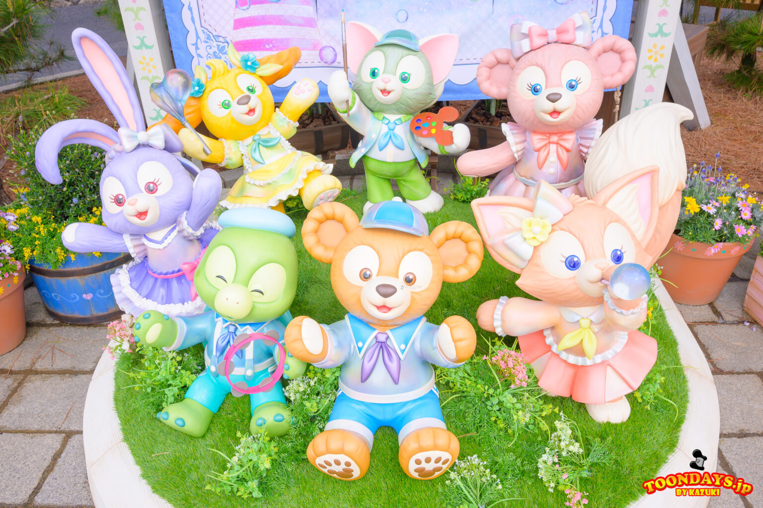東京ディズニーシー「ダッフィー&フレンズ20周年:カラフルハピネス」のデコレーションやフォトスポット大特集!