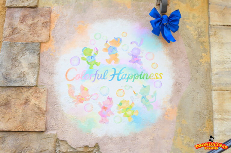 TDS ダッフィー&フレンズ20周年:カラフルハピネス 2025 デコレーション メディテレーニアンハーバー