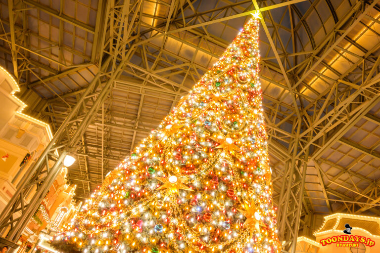 TDL ディズニー・クリスマス 2024 ワールドバザール デコレーション