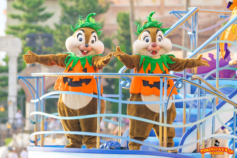 TDS ディズニー・ハロウィーン・グリーティング 2025 チップとデール