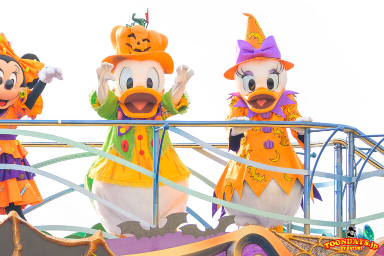 TDS ディズニー・ハロウィーン・グリーティング 2025 ドナルドダック デイジーダック2