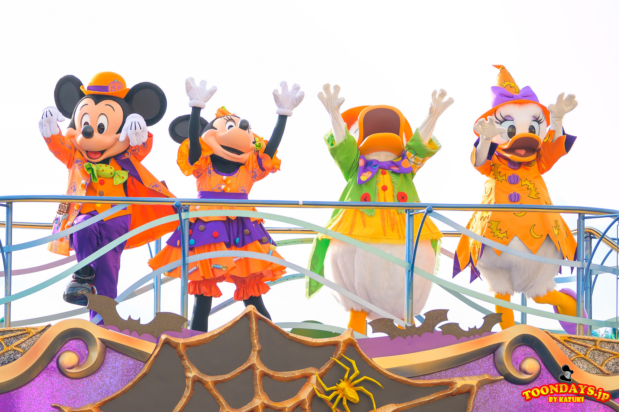 TDS ディズニー・ハロウィーン・グリーティング 2025 ミッキーマウス ミニーマウス ドナルドダック デイジーダック2