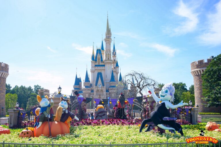 TDL ディズニー・ハロウィーン 2025 デコレーション キャッスルフォアコート
