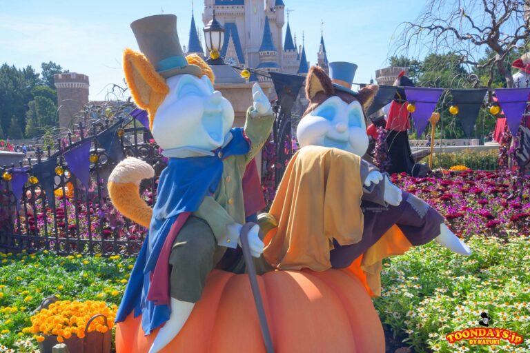 TDL ディズニー・ハロウィーン 2025 デコレーション キャッスルフォアコート