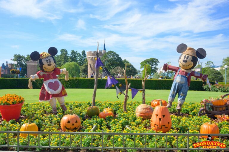 TDL ディズニー・ハロウィーン 2025 デコレーション キャッスルフォアコート