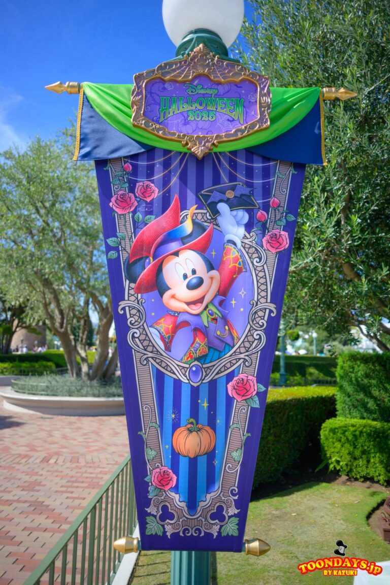 TDL ディズニー・ハロウィーン 2025 デコレーション キャッスルフォアコート