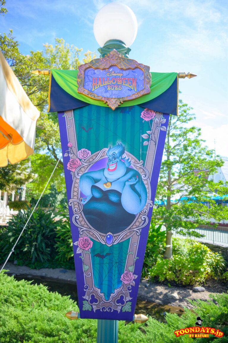 TDL ディズニー・ハロウィーン 2025 デコレーション キャッスルフォアコート