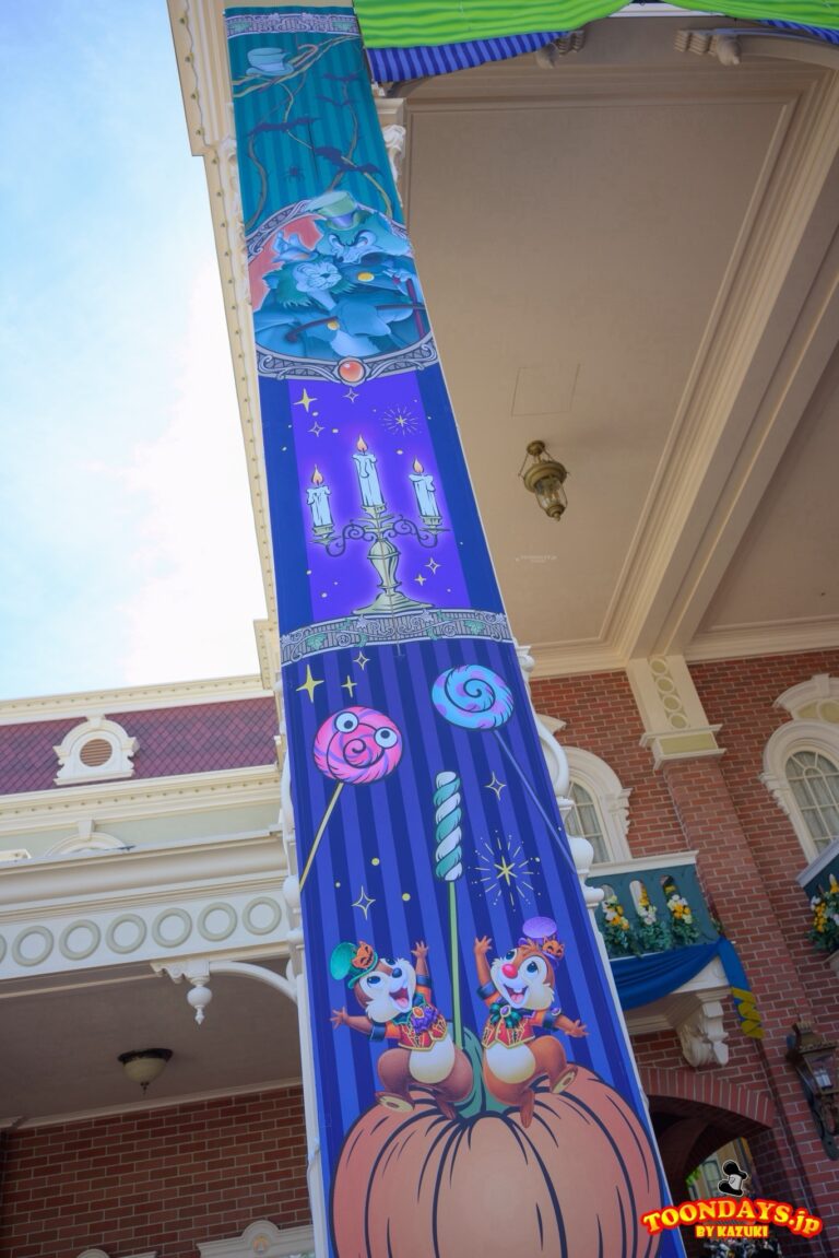 TDL ディズニー・ハロウィーン 2025 デコレーション ワールドバザール