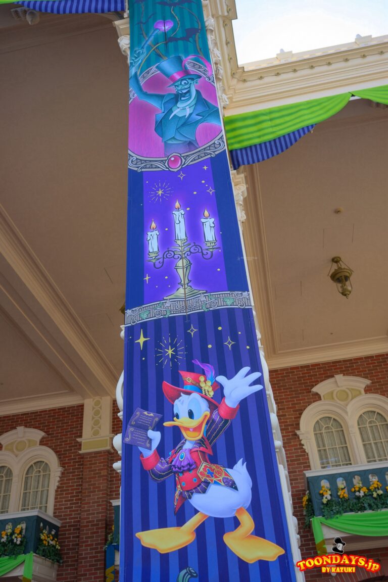 TDL ディズニー・ハロウィーン 2025 デコレーション ワールドバザール