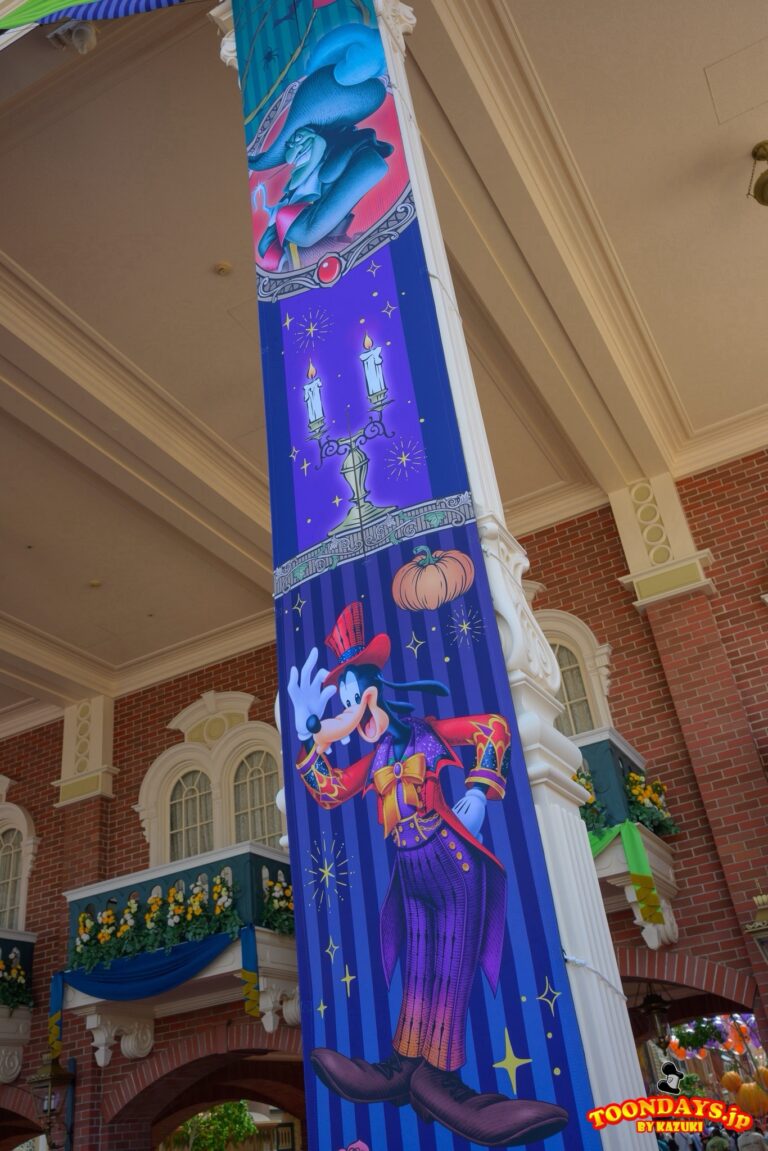 TDL ディズニー・ハロウィーン 2025 デコレーション ワールドバザール
