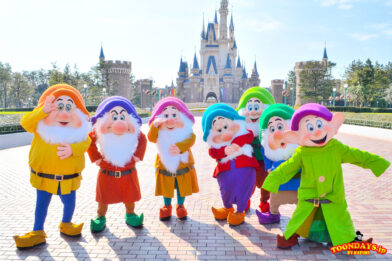 7人のこびと：TDL ワールドバザール（エントランス） フリーグリーティング