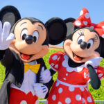 ミッキーマウス ミニーマウス フリーグリーティング TDL ワールドバザール（エントランス） 2
