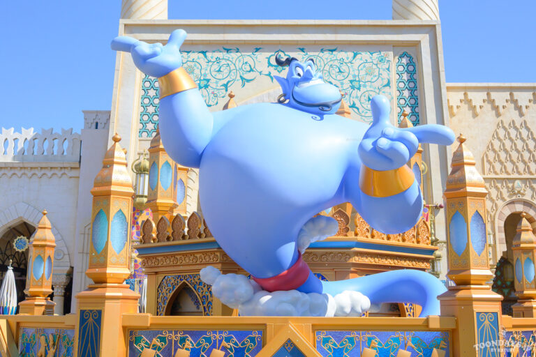 アラビアンコーストのTDS25周年「スパークリング・ジュビリー」デコレーション2