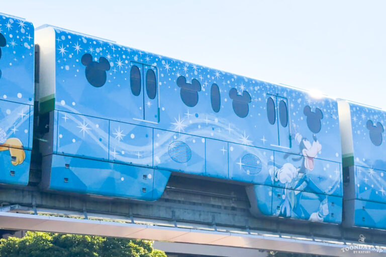 ディズニーリゾートライン「東京ディズニーシー25周年スパークリング・ジュビリーライナー」の外装1