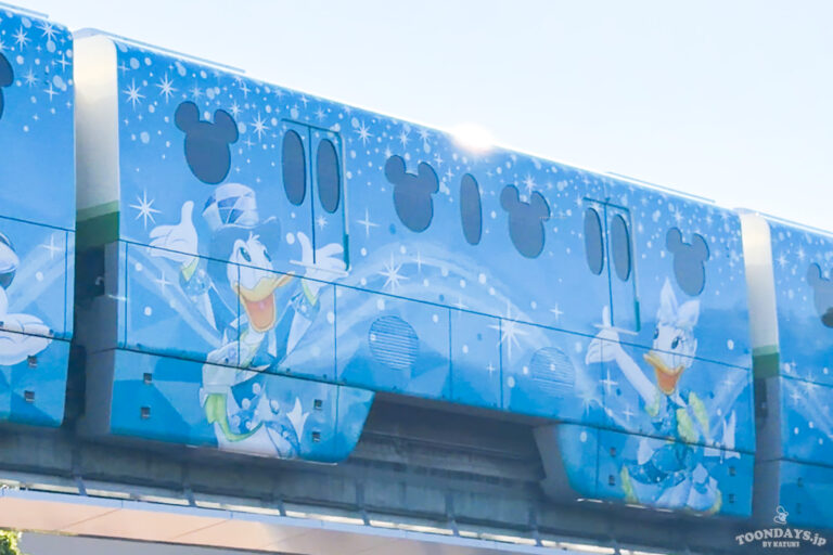 ディズニーリゾートライン「東京ディズニーシー25周年スパークリング・ジュビリーライナー」の外装5