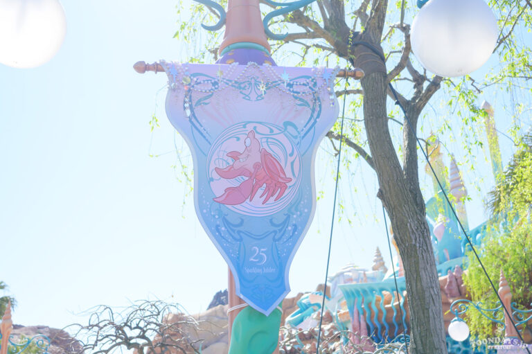 マーメイドラグーンのTDS25周年「スパークリング・ジュビリー」デコレーション4