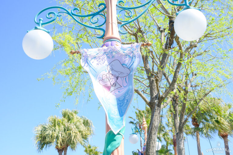 マーメイドラグーンのTDS25周年「スパークリング・ジュビリー」デコレーション5