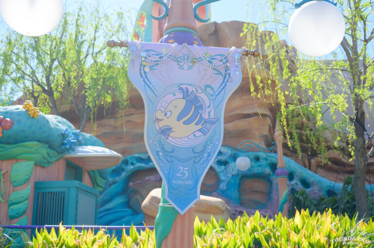 マーメイドラグーンのTDS25周年「スパークリング・ジュビリー」デコレーション6