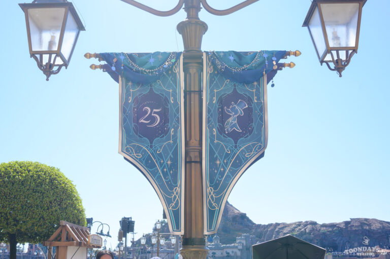 メディテレーニアンハーバーのTDS25周年「スパークリング・ジュビリー」デコレーション12