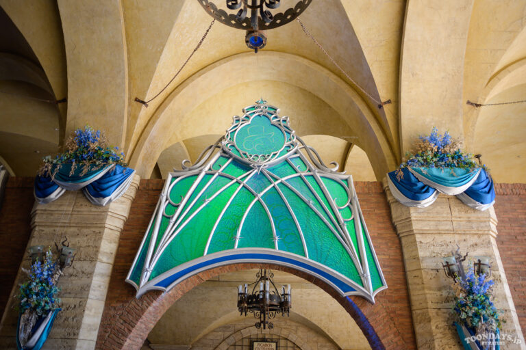 メディテレーニアンハーバーのTDS25周年「スパークリング・ジュビリー」デコレーション5