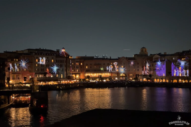 TDS25周年の夜の環境演出「スパークリング・ジュビリー・ナイト」11